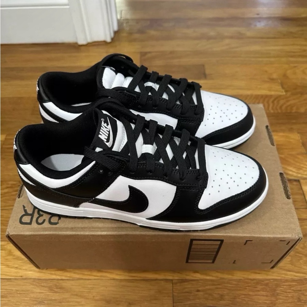 Nike Mens Panda Dunk Low Basketball Shoes Sneakers Size 8
